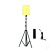 Conqueror 14 Inch LED Light with Stand and Remote 50 Watt – PL014